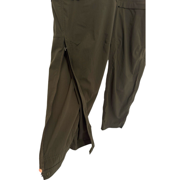 REI Co-op Women 6P 30"x28" Sahara Convertible Pants Outdoor Hiking Camping Olive - Picture 6 of 11
